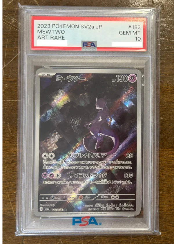 PSA 10 graded Japanese Pokémon card